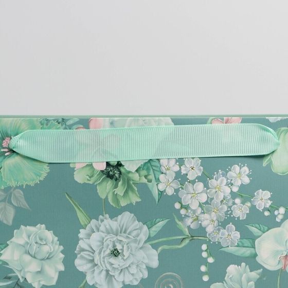 !Пакет ламинированный «Тебе» с пластиковым окном, 32,5 × 26,5 × 13,5 см