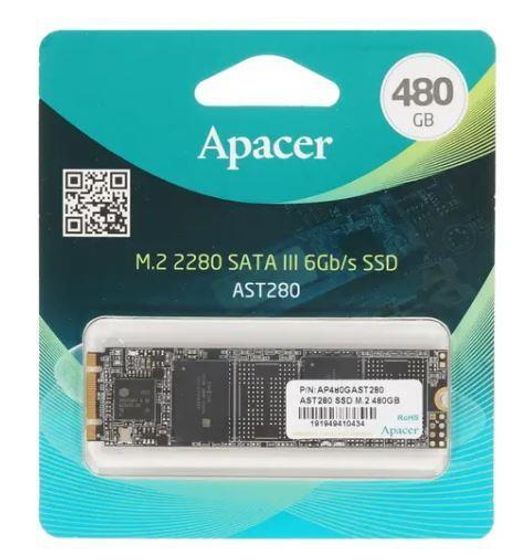 Накопитель SSD 480GB Apacer M.2 2280 AP480GAST280-1