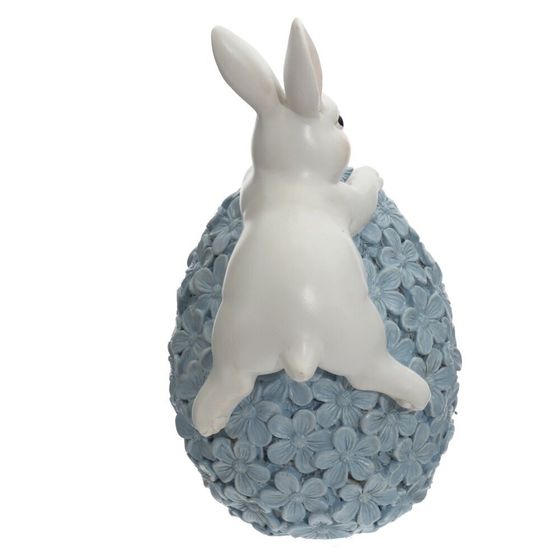 Фигурка декоративная &quot;Заяц с яйцом&quot;, L9 W7,5 H13 см