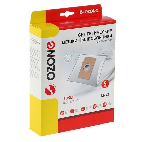 OZONE micron M-32 синтетические пылесборники 5 шт.( Bosсh Typ K)