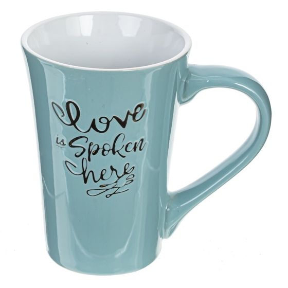 Кружка 300 мл, L12 W8 H11 см, дизайн микс