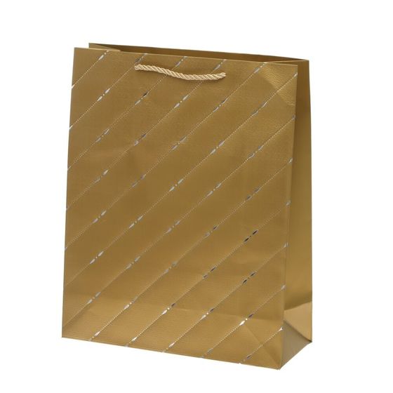 Пакет подарочный (бумага 210г/м2, блок микс12шт), L26 W10 H32 см, 5в.