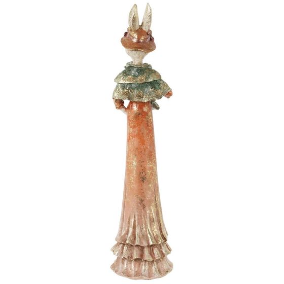 Фигурка декоративная "Зайка", L9 W9 H35 см