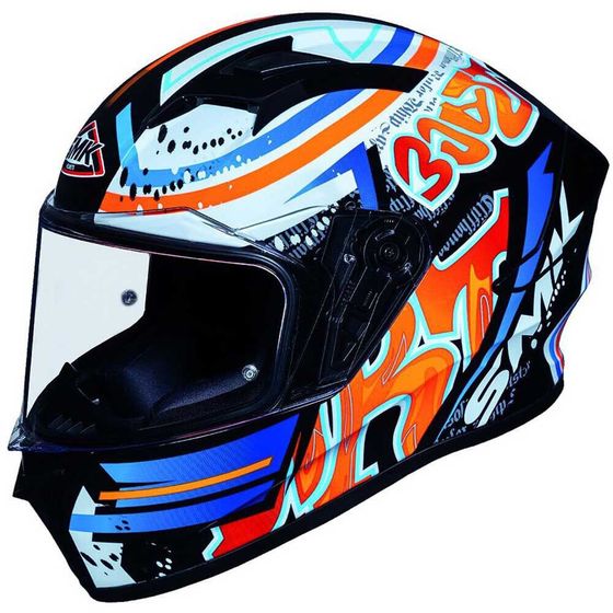 SMK Stellar Graffiti full face helmet