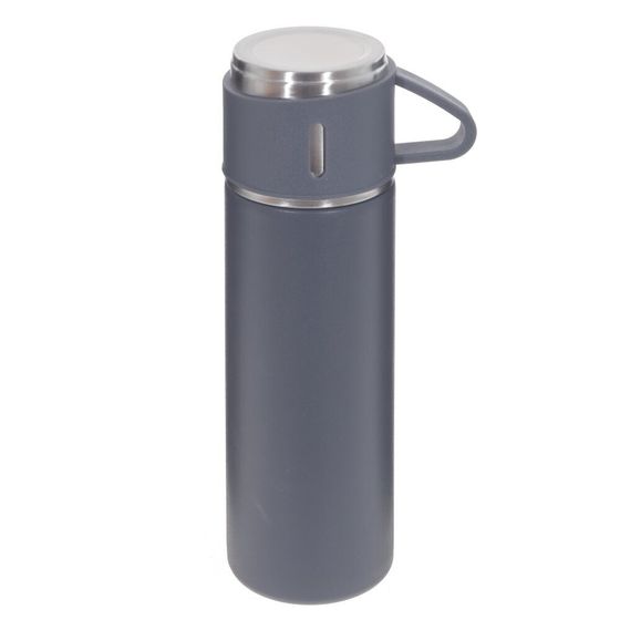 Термос, 500 мл, L11 W7 H24 см, дизайн микс