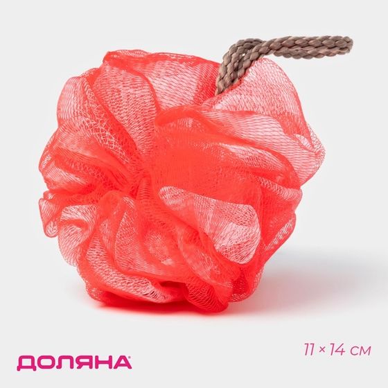 Мочалка для тела Доляна «Градиент», 40 гр, цвет МИКС