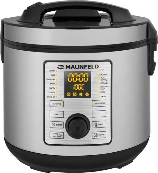 Мультиварка Maunfeld MPMC-1625S 5л 860Вт нержавеющая сталь