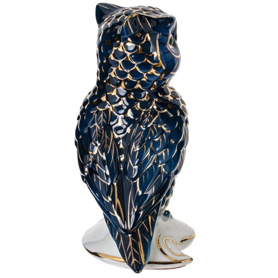 Фигурка декоративная "Сова", L8 W10 H16 см, 1 штука. дизайн микс