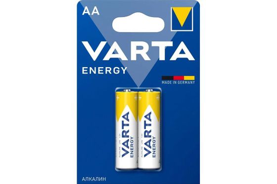 Батарейка Varta Energy LR6 Alkaline (AA) блистер (2шт)