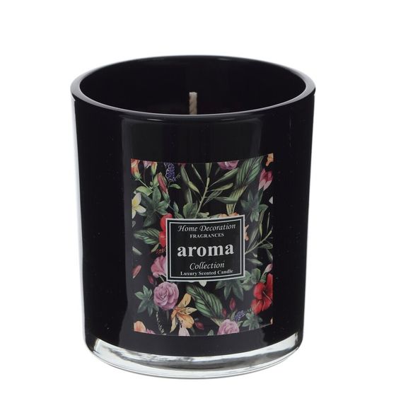 Свеча ароматическая (блок микс 12шт), L7 W7 H8 см, 2в.