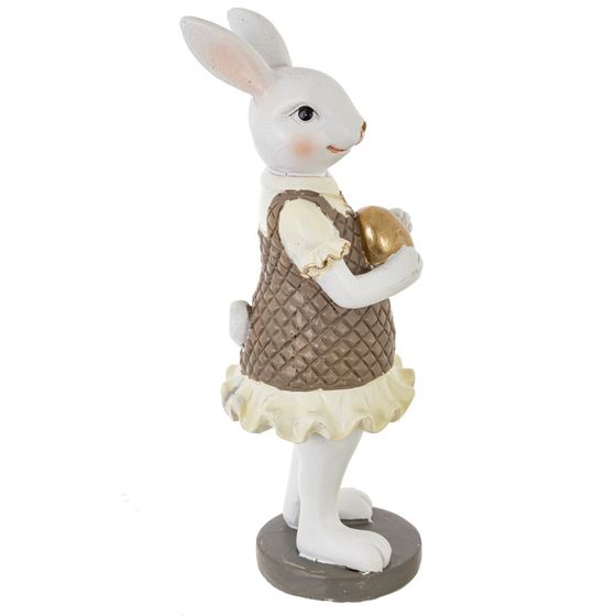 Фигурка декоративная "Зайка", L6 W5 H15 см