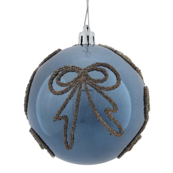 Набор из 12шт Украшение новогоднее &quot;Шар&quot;, D 8 см, L35,5 W27 H9 см