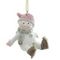 Фигурка декоративная подвесная &quot;Снеговик&quot;, L6 W6,5 H6,5 см, 3в.