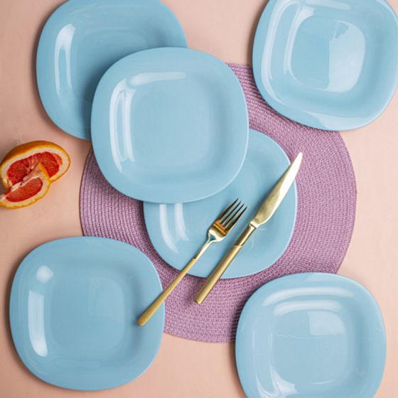 Тарелка десертная КАРИН ПАРАДАЙЗ БЛЮ 19.5см