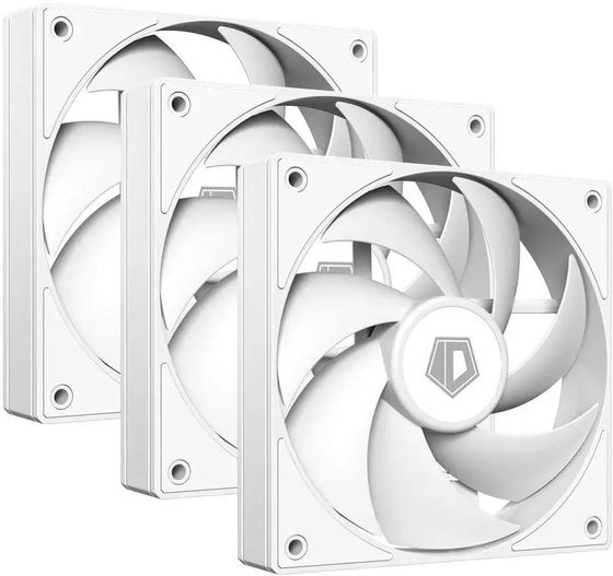 Вентилятор ID-Cooling AF-125-W Trio белый 120х120x25мм 500-2000rpm 4pin