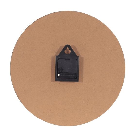 Часы настенные декоративные, Д34 Ш4 В34 см, (1xАА не прилаг.)