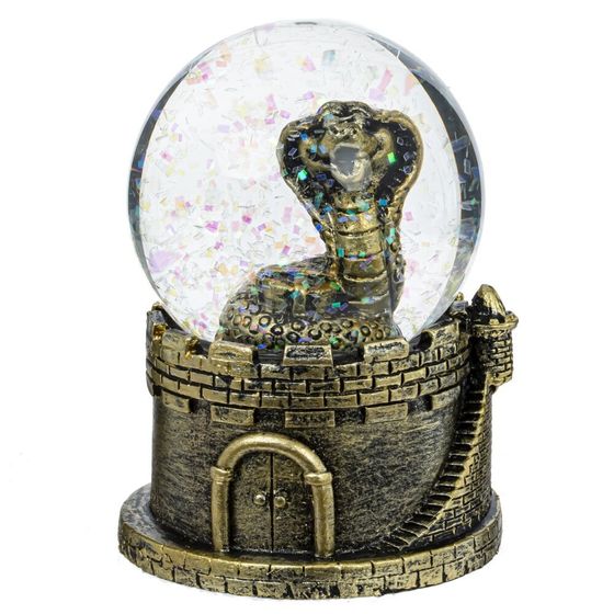 Фигурка декоративная в стекл шаре &quot;Змея&quot;, D 4 см, L5 W4 H6,5 см, 4в.