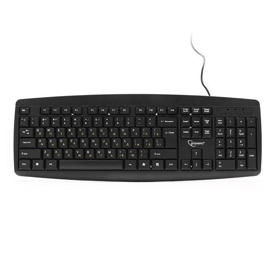 Клавиатура Gembird KB-8351U-BL проводная черный