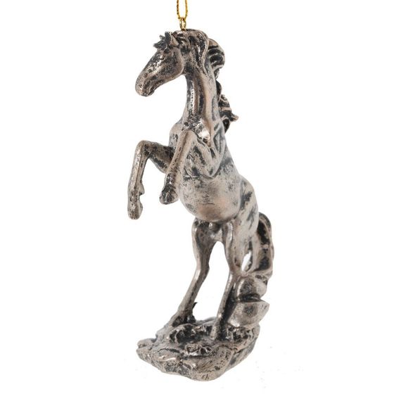 Фигурка декоративная подвесная &quot;Лошадь&quot;, L9 W4,5 H12,5 см, 2в.