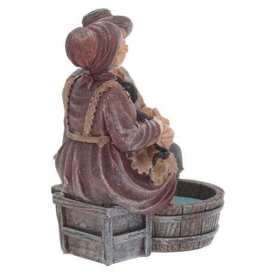 Фигурка декоративная &quot;Бабушка с дедушкой&quot;, Д11,5 Ш9,5 В12 см, 2в.