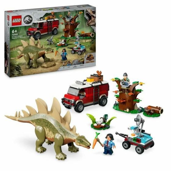 Строительный набор Lego 76965 Dinosaur Missions: Stegosaurus Discovery 420 Предметы