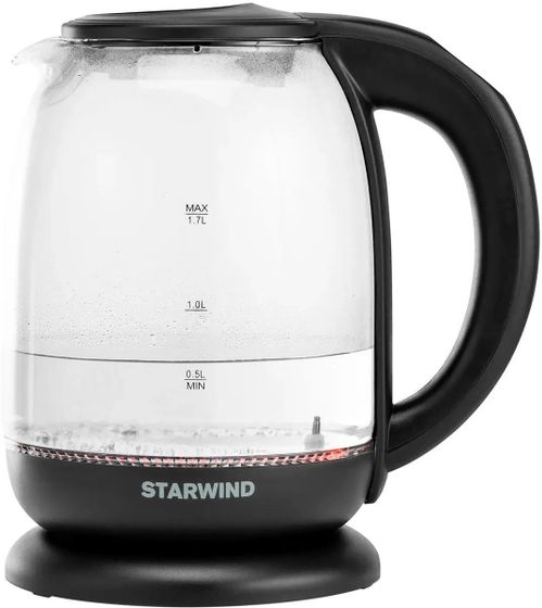 Чайник электрический Starwind SKS4517 1.7л. 2200Вт черный