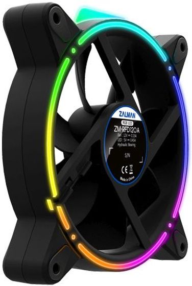 Вентилятор Zalman ZM-RFD120A Addressable RGB 120x120mm 3-pin 26dB 160gr LED Ret