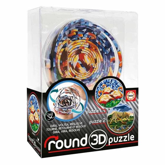 EDUCA Круглая 3D Головоломка Элизабет Саттон