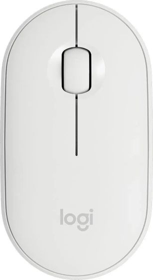 Мышь Logitech M350 белый оптическая беспров. (1000dpi) BT/Radio (910-005541)