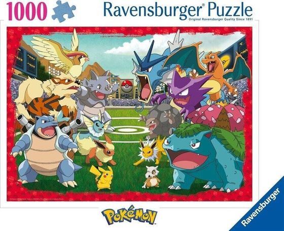 Ravensburger Puzzle 1000 Pokemon Ostateczna Rozgrywka