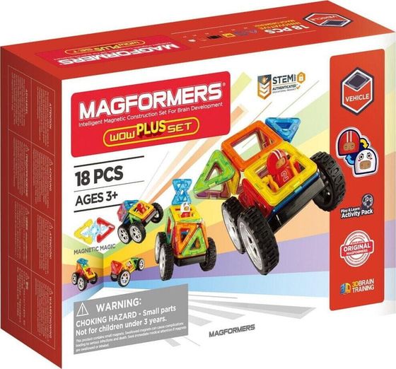 Magformers MAGFORMERS WOW PLUS SET 18 EL.