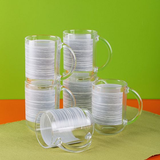 Набор кружек ТРОКЕТ БРАШМАНИЯ ГРАНИТ 6шт 320мл