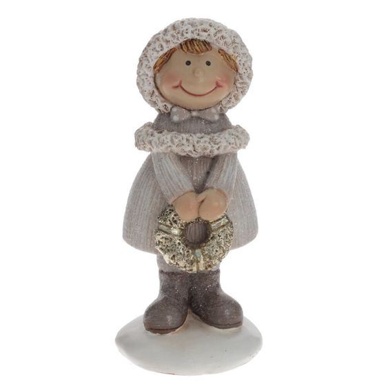 Фигурка декоративная &quot;Девочка&quot;, L5 W5 H11 см, 2в.