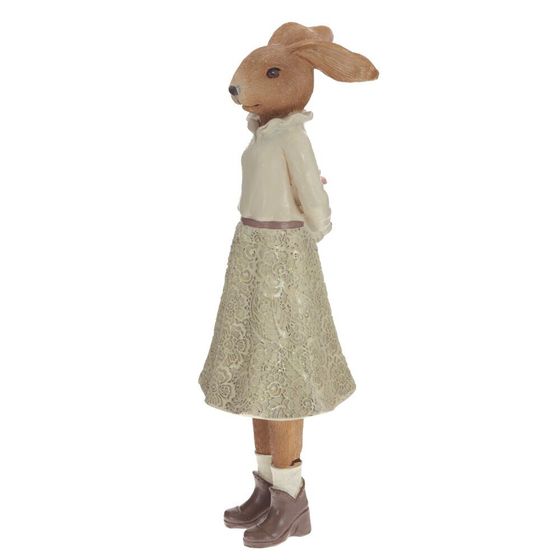 Фигурка декоративная &quot;Заяц&quot;, L11,5 W12 H33 см, 2в.