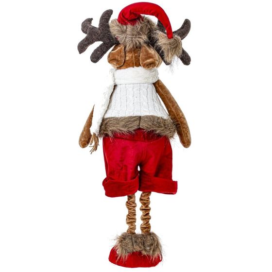 Игрушка набивная &quot;Олень&quot; (телескоп ноги), L58 W28 H122/65 см