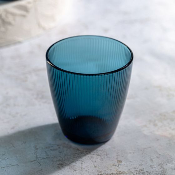 Стакан КОНЦЕПТО СТРАЙПИ ЛОНДОН ТОПАЗ 250мл низкий