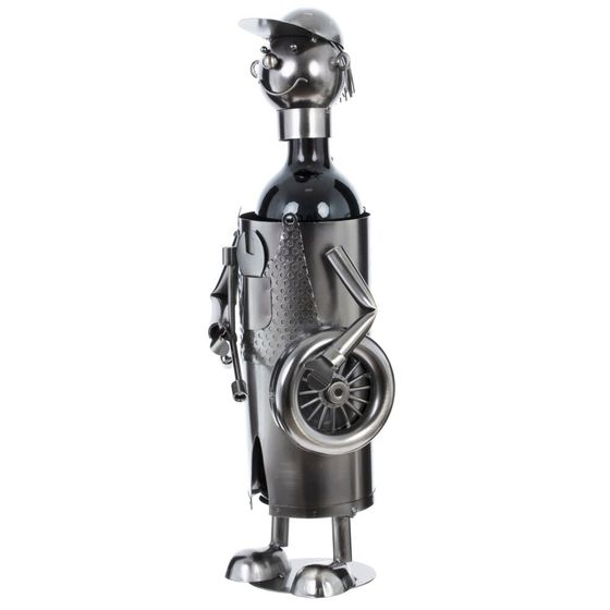 Подставка для бутылки &quot;Механик&quot;, Д15 Ш12 В25 см