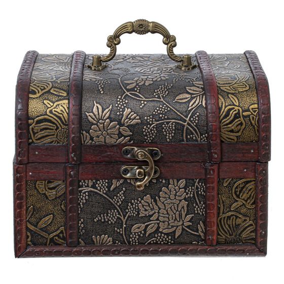 Шкатулка &quot;Сундук&quot;, Д18 Ш13 В13 см