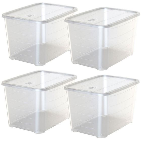 SP BERNER Life Story 19L Storage Box 4 units