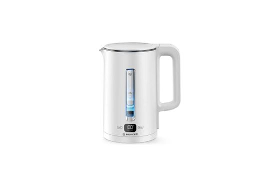 Чайник электрический Brayer BR6100 1,5л 1500Вт белый