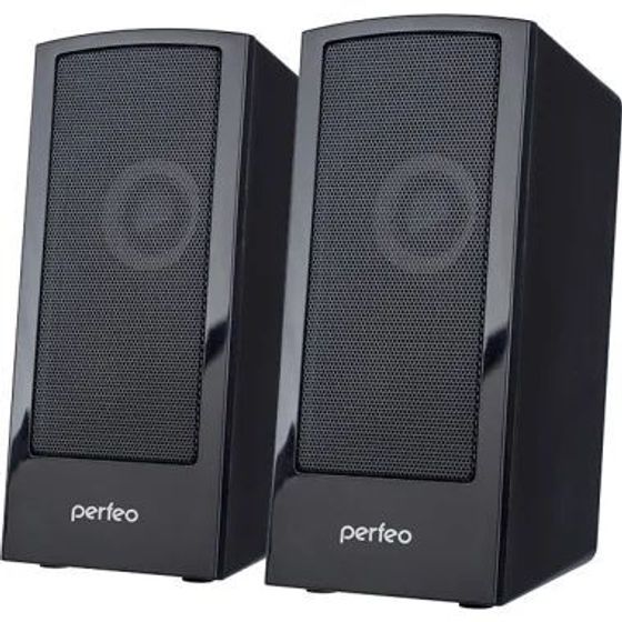 Колонки 2.0 Perfeo &quot;CALIBR&quot; 2х3 Вт чёрный