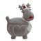 Конфетница "Северный олень", 600 мл, L14 W12 H18,5 см, 1 штука, дизайн микс