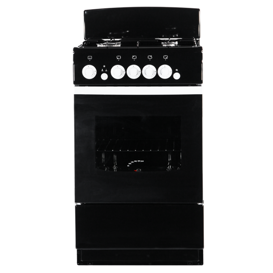 Плита газовая De Luxe 5040.36 г (щ) черный