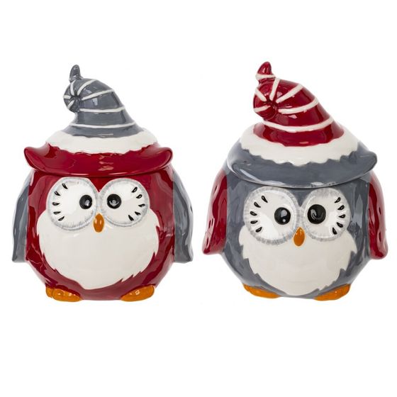 Конфетница &quot;Сова&quot;, 200 мл, L9 W8,5 H11 см, 2в.