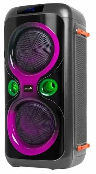 Портативная акустика Eltronic 20-25 Dance box 250 25Вт LED 4000мАч черный