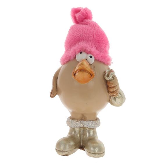 Фигурка декоративная &quot;Птичка&quot;, L9 W5,5 H10,5 см, 2в.