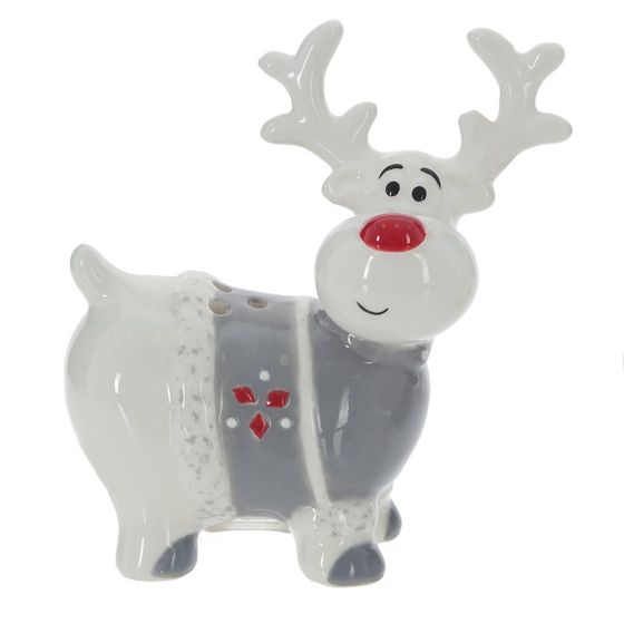 Набор: солонка и перечница &quot;Северный олень&quot;, L8 W4 H8,5 см, 2в.