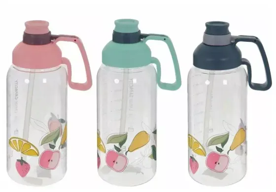 !09 Бутылка, 2000 мл, 14*10*31 см 1 шт дизайн микс