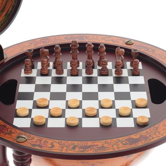 Глобус-шахматы, Д41 Ш41 В56 см