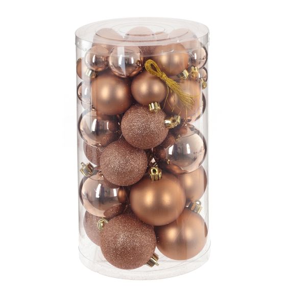 Набор из 24шт Украшение новогоднее "Шар", D 6 см, L14 W14 H26 см